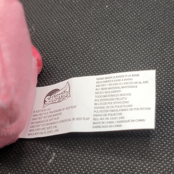 Sakuties Grow A Smile Series 2 Mystery - CHARLOTTE Pink Pig 3" Mini Plush - Picture 7 of 11